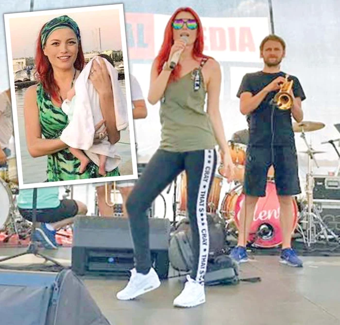 Elena Gheorghe a devenit mămică de fetiţă pe 15 iulie, iar fix o lună mai târziu avea concert la Moldova Nouă