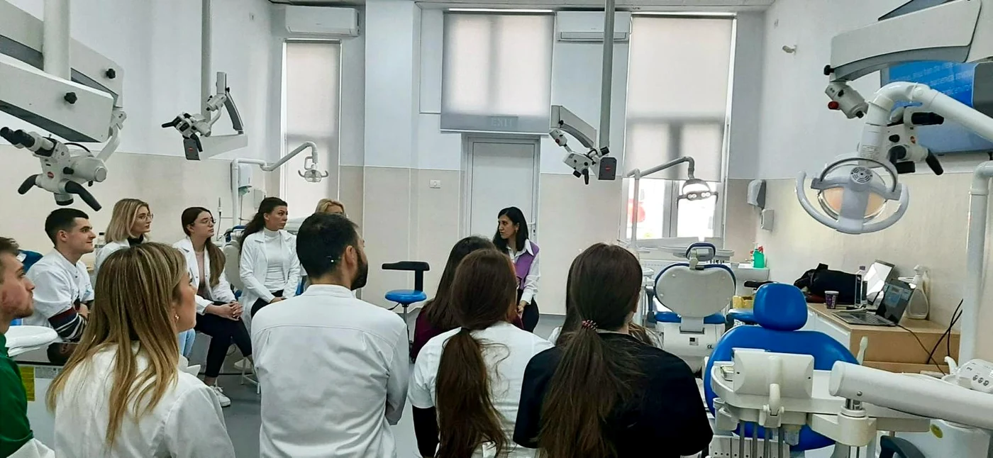 O parte dintre studenți  FOTO UVVG 