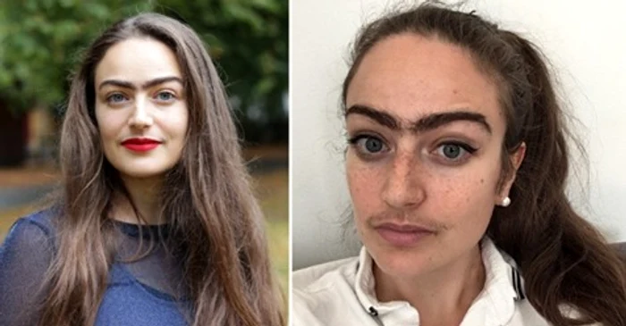 Eldina, femeia cu mustata