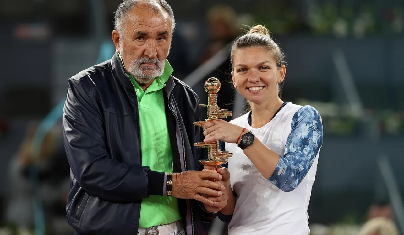 Ion Țiriac și Simona Halep (FOTO: Getty Images)