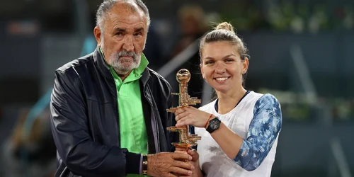 Ion Tiriac si Simona Halep, Getty Images jpg