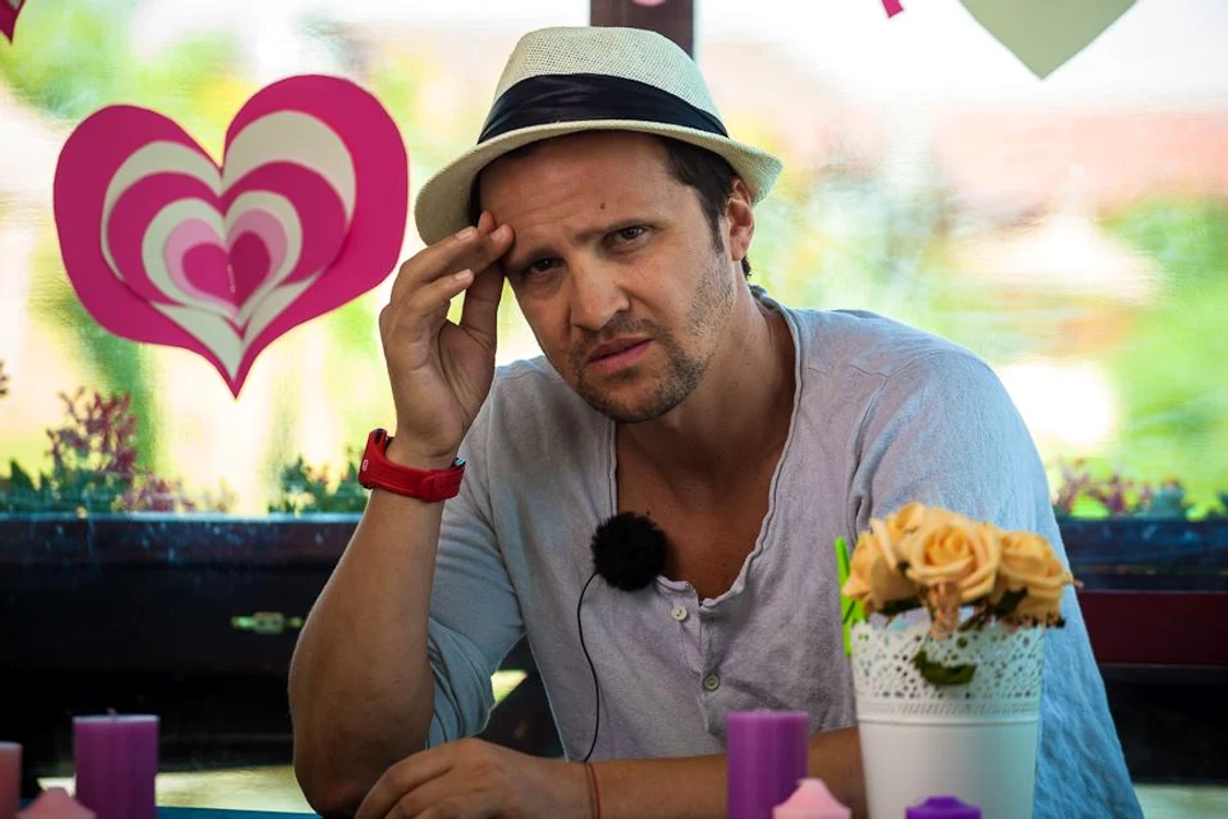 Actorul s-a simţit foarte bine la filmările de la "Love Building" (foto: Adi Marineci)