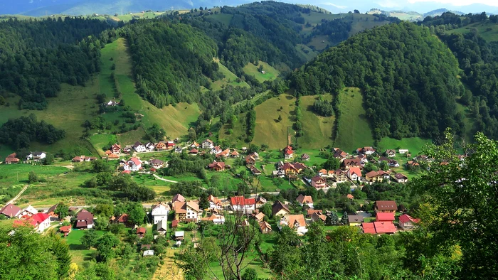 Culoarul Rucăr - Bran, Moeciu. Sursa:  Wikipedia. 