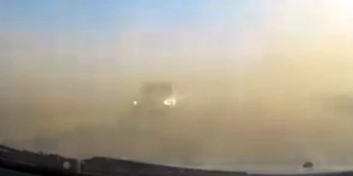 Furtună de praf în judeţul Galaţi FOTO Aurel Mircea