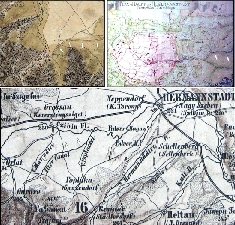 Dovezi istorice despre existența Portului Sibiului Sursă Portul orașului Hermannstadt Sibiu