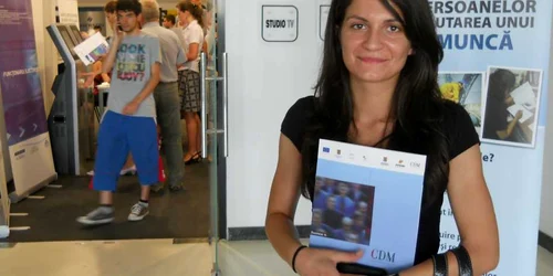 Corina Goran caută un job de contabil ori de economist