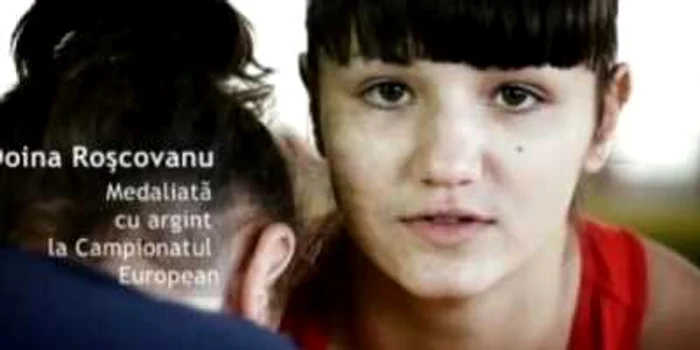 Doina Roscovanu, medaliata cu argint la Campionatul European. FOTO Captura