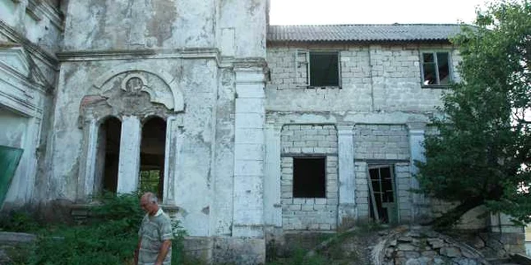 un copac distruge pereţii zidului
