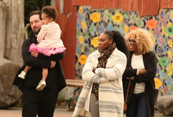 Serena Williams a mers la Auckland cu toată familia: fiica, soțul și mamaFOTO: Profimedia