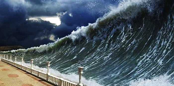 Ultimul tsunami major a fost înregistrat în mai 1901. Foto arhivă