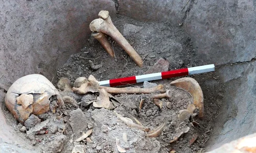 Arheologii au descoperit un schelet într-un dolium în Bulgaria