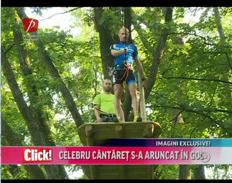 Sorin Brotnei a sărit de la o înălţime de 15 metri