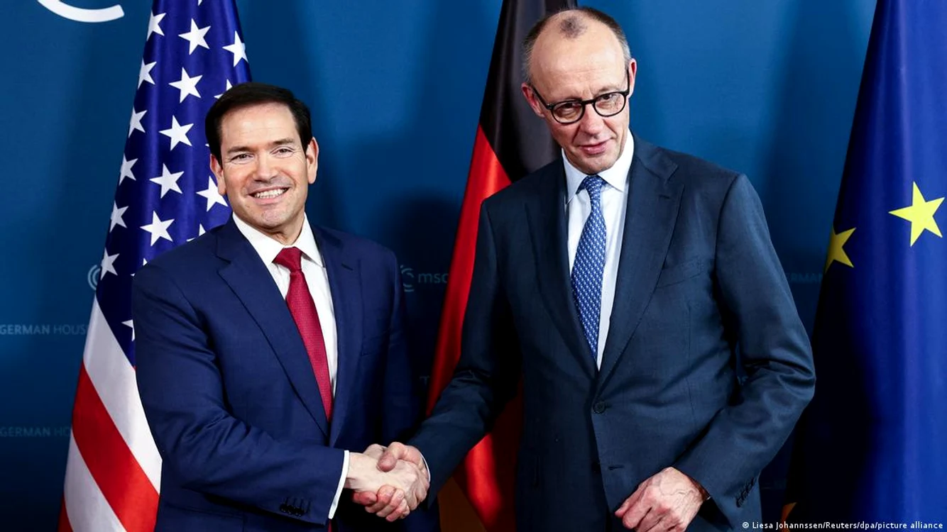 Merz s-a întâlnit la München cu secretarul de stat american Marco Rubio
