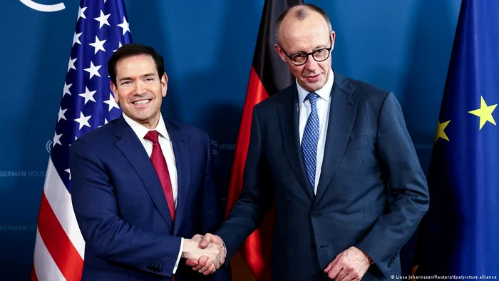 Merz s-a întâlnit la München cu secretarul de stat american Marco Rubio