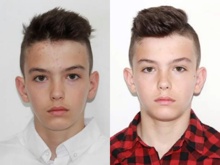Gemenii de 15 ani, căutaţi de poliţişti, după ce nu s-au mai întors de la liceu - Foto IPJ Gorj