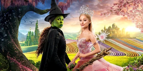 Păpușile au fost făcute pentru promovarea filmului Wicked FOTO @wickednewshub / X