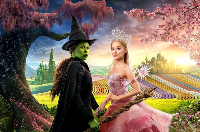 Păpușile au fost făcute pentru promovarea filmului Wicked FOTO @wickednewshub / X
