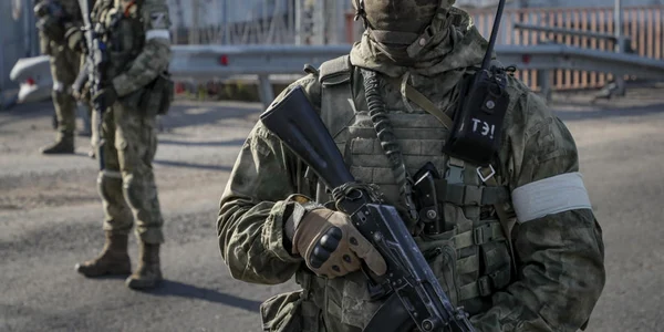 Soldati rusi in Herson FOTO EPA-EFE