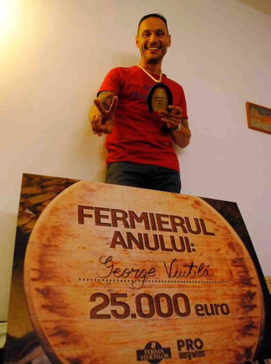 
    George Vintilă a câştigat "Ferma Vedetelor" şi 25.000 de euroFoto: arhiva personală  