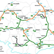 Harta actualizata a autostrazilor din Romania 130km ro jpg