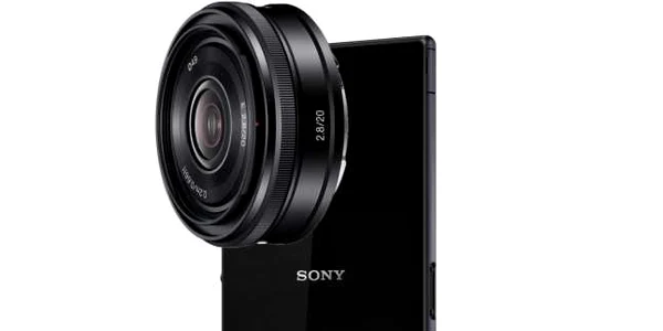 sony smartphone obiectiv