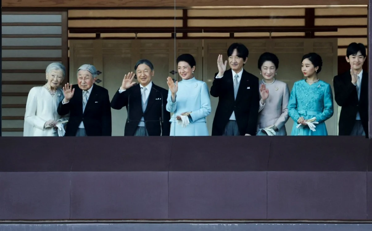  Familia Imperială a Japoniei FOTO: captura x