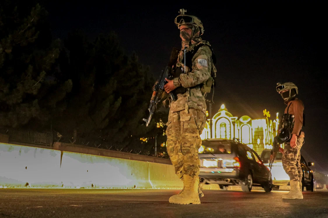 Forțe de securitate în Kabul după confruntări la graniță între Afganistan și Pakistan FOTO EPA-EFE