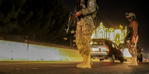 Forțe de securitate în Kabul după confruntări la graniță între Afganistan și Pakistan FOTO EPA EFE jpg