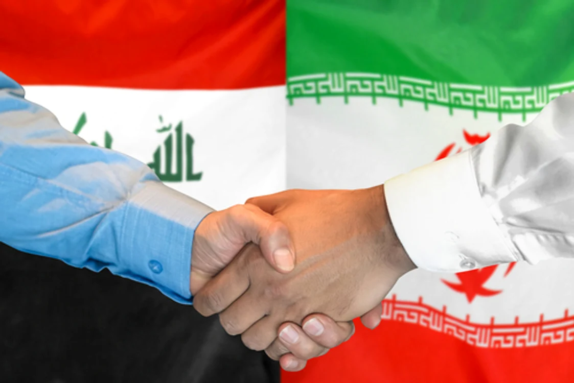 Drapele Irak și Iran FOTO: Shutterstock