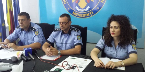 conferinta de presa IPJ mehedinti FOTO Alexandra Georgescu 