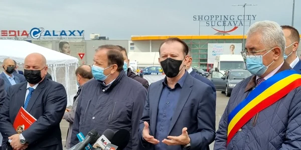premierul florin cîtu la Suceava 