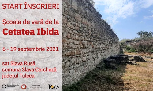 Deschidem înscrierile pentru Școala de vară de la Cetatea Ibida (Slava Rusă, jud  Tulcea)   jpeg