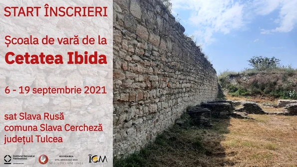 Deschidem înscrierile pentru Școala de vară de la Cetatea Ibida (Slava Rusă, jud Tulcea) jpeg