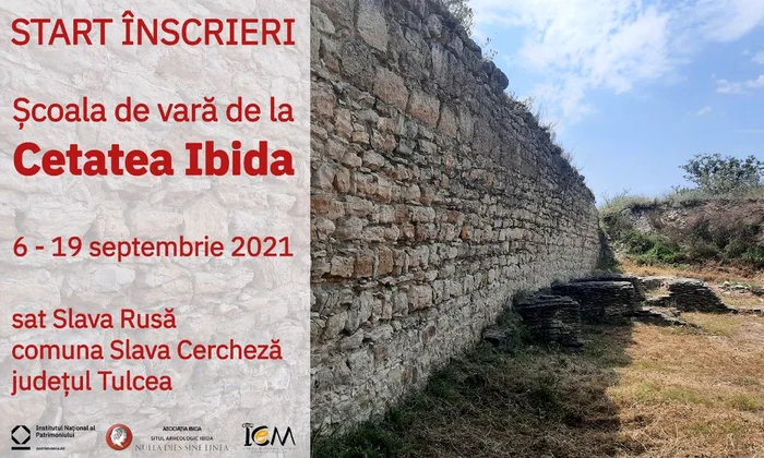 Deschidem înscrierile pentru Școala de vară de la Cetatea Ibida (Slava Rusă, jud  Tulcea)   jpeg