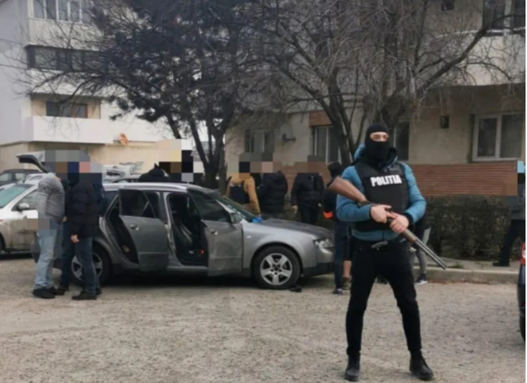 Flagrantul a fost realizat în Focşani FOTO: IPJ Vrancea