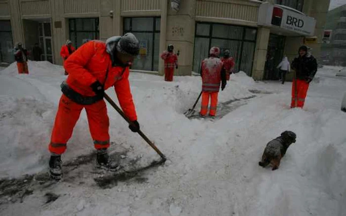 irmele de deszăpezire au acţionat cu aproximativ 300 de utilaje de deszăpezire, pluguri, sărăriţe, cisterne cu soluţie antiderapantă. FOTO arhiva Adevărul.