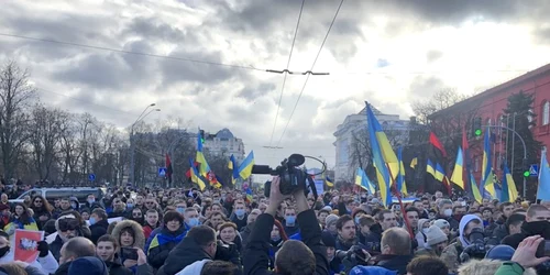 ucraina manifestatie FOTO Twitter