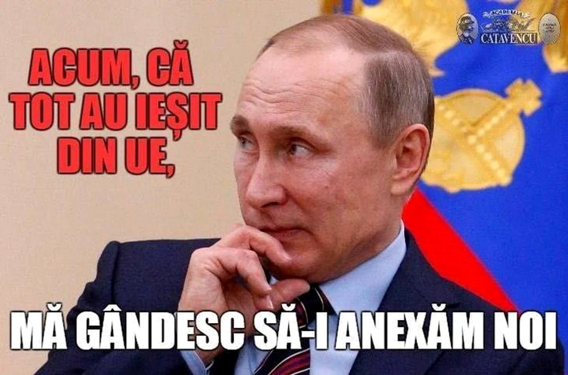 Internauţii români nu au uitat de Vladmir Putin şi l-au inclus în glumele lor 