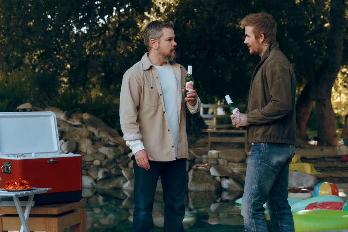 David Beckham și Matt Damon, Profimedia (3) jpg