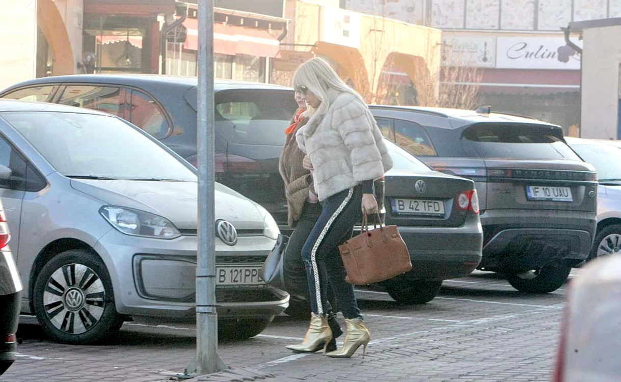 
    Elena Udrea nu renunță la blăniță nici când se duce la piațăFoto: Mihai Ionescu  