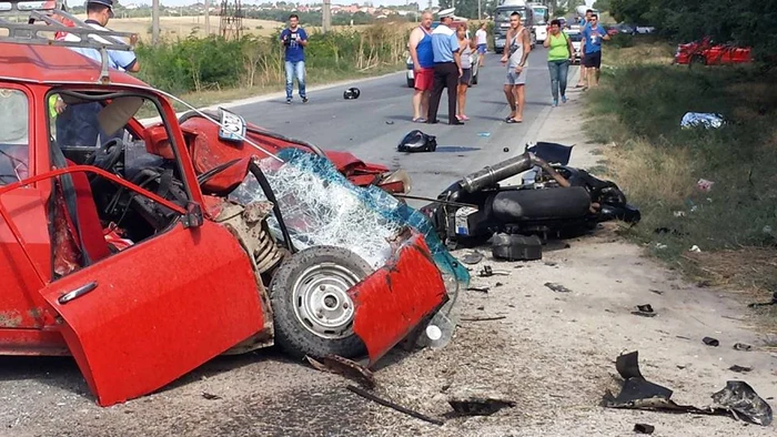 O nouă tragedie în judeţul Constanţa FOTO Livyu Dan, IInfo Trafic Constanţa