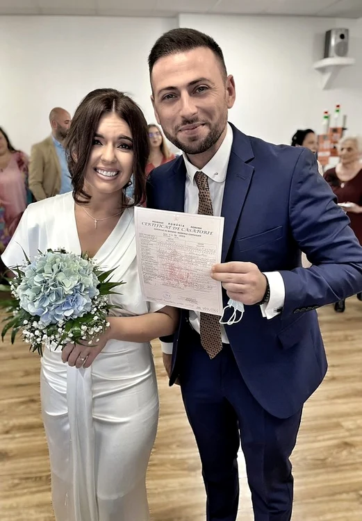 Radu Andrei și Andreea, la starea civilăfoto: arhivă personală