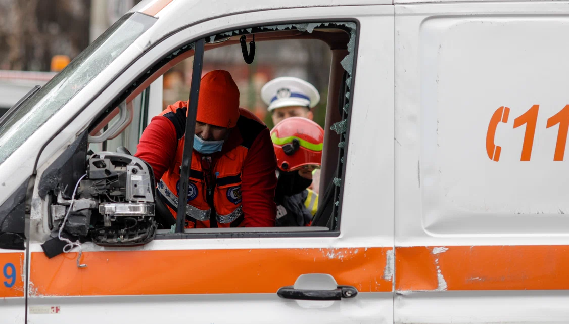  Ambulanță. FOTO Inquam Photos