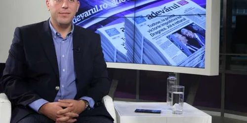 Radu Surugiu la Adevarul Live FOTO Florin Şuler