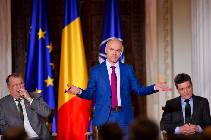 Daniel Funeriu neagă că a ironizat accentul jurnalistei britanice FOTO Mediafax 