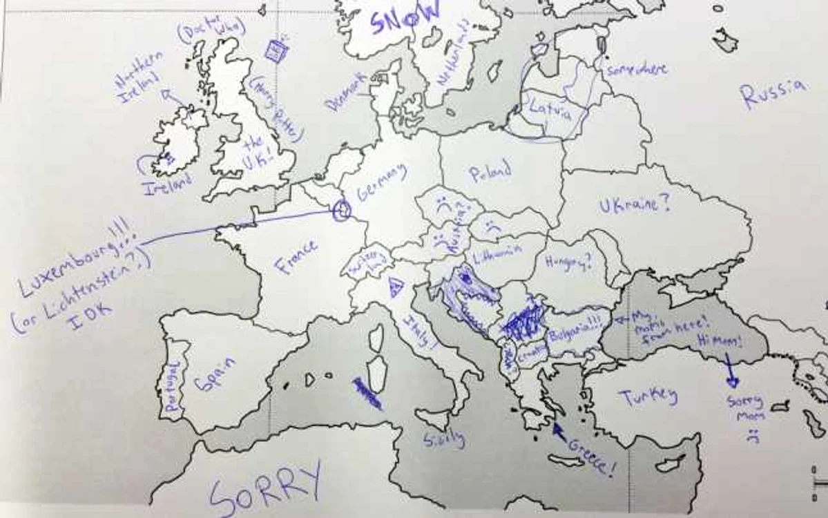 harta Europa