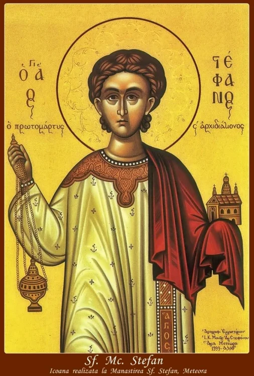 
    Sfântul Ştefan este celebrat în a treia zi de CrăciunSursa foto: dositeea.blogspot.com  