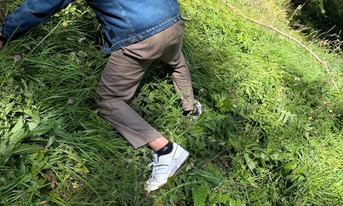 turist strain recuperat Bucegi foto Salvamont Prahova jpg