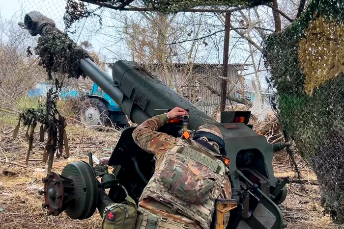 Militari ruși pe câmpul de luptă din regiunea Kursk FOTO PROFIMEDIA