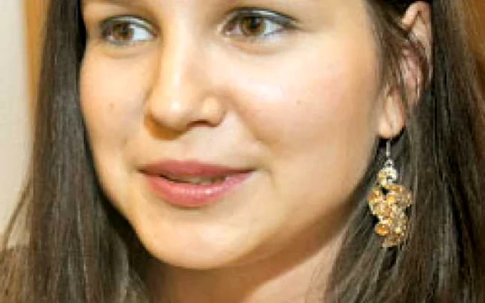 Diana Constantinescu a învăţat la Colegiul Universitar din Londra Foto: Marian Vilău